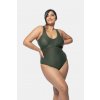 Dorina Jednodielne zoštíhľujúce plavky Farba: Zelená, Veľkosť: L