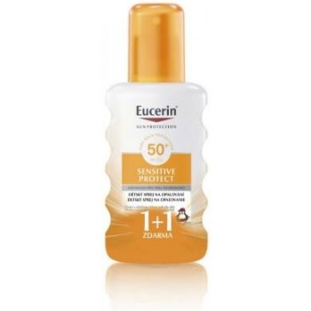 Eucerin Sun Sensitive Protect detský spray na opaľovanie SPF50 200 ml