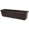 Plastkon Garden kvetináč hnedá dĺžka 40 cm