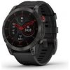 Garmin epix Sapphire, Titan Black/ Black Silicone Band, EU