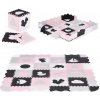 Penová podložka s ohrádkou puzzle suchý bazén 36 prvkov ECOTOYS