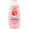 Schauma Nature Moments Jahody, banány a chia semienka šampón na poškodené vlasy 400 ml