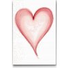 Vymalujsisam.sk Diamantové maľovanie - Maľované srdce Veľkosť: 20x30cm, Rám: Na kartónovej doske, Diamanty: Hranaté