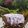 EUROFIRANY ZÁHRADNÝ VODEODOLNÝ OBRUS GARDEN (FI) 150 CM KVETY