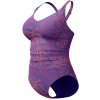 Speedo Shaping Printed V Neck 1 Piece Violet/Blue L - UK36 + výmena a vrátenie do 30 dní s poštovným zadarmo