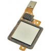 Flex a tlačidlo otlačok prsta Huawei Ascend G8 (RIO-L01) Farba: strieborná