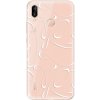 Odolné silikónové puzdro iSaprio - Fancy - white - Huawei P20 Lite