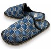 Fashion Pánske domáce modré papuče 04 Farba: Modrá, Veľkosť: 46/47 Modrá 46/47