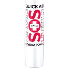 Quiz Cosmetics SOS Repair SPF15 regeneračný balzam na pery s arganovým a olivovým olejom 4 g