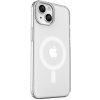 ER POWER Silikónový kryt CARNEVAL SNAP pre iPhone 14 s MagSafe - biela ERCSIP14MGLQ-WH