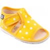 RAK papučky - žltá bodka - 27 EUR