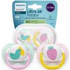 Cumlík Philips Avent SCF080/24 Ultra Air Happy Girl 0-6 mesiacov 2 ks