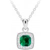 Preciosa Prekrásny strieborný náhrdelník Minas 5312 66