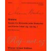 Sonáta f moll op. 120/1 Johannes Brahms