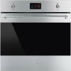 Vstavaná kombinovaná mikrovlnná rúra Smeg Classica Galileo Omnichef SO6303APX nerez