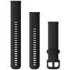 Remienok Garmin Quick Release 20 silikónový čierny (tmavá pracka) 010-11251-1G