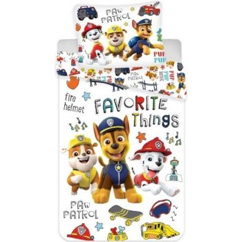 Jerry Fabrics obliečky Paw Patrol Favorite Bavlna 140x200 70x90