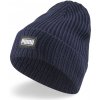 Puma Ribbed Classic Cuff beanie modrá
