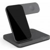 Bezdrôtová nabíjačka Spello by Epico 3in1 bezdrôtový nabíjací stojan pre Samsung - čierna (9915101300222)