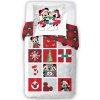 Vianočné obliečky Minnie a Mickey Šťastné a Veselé