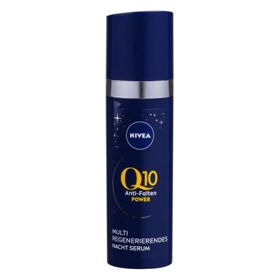 Nivea Q10 Power Ultra Recovery Night Serum regenerační noční pleťové sérum 30 ml pro ženy