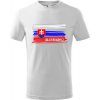 Detské tričko Slovensko vlajka (Detské Slovenské tričká)