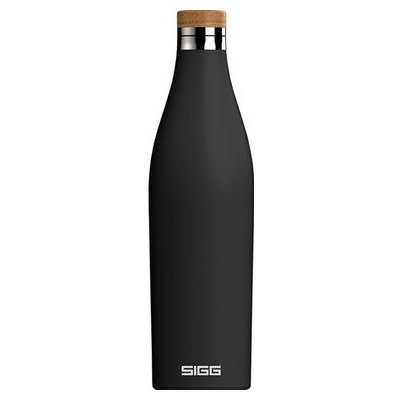 Sigg Meridian čierna Dvojstenná nerezová fľaša 700 ml