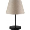 Asir | Stolná lampa AYD 1xE27/40W/230V béžová/čierna | AS2851