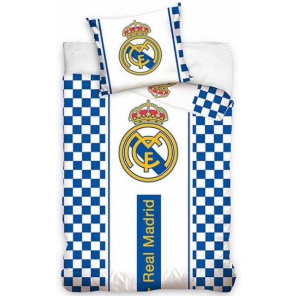 Carbotex obliečky footbalové Real Madrid Check Bavlna 70x90 140x200 od 22,9  € - Heureka.sk