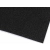 Samolepiaca penová guma Moosgummi s glitrami 20x30 cm - 2 ks 11 čierna