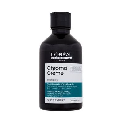 L´Oréal Professionnel Chroma Creme Professional Shampoo Green Dyes (tmavo hnedé vlasy) - Šampón pre neutralizáciu červených tónov 500 ml