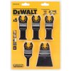 DeWalt DT20732 súprava listov do oscilačnej brúsky 5ks, (DT20700,DT20701,DT20704,DT20705,DT20710)