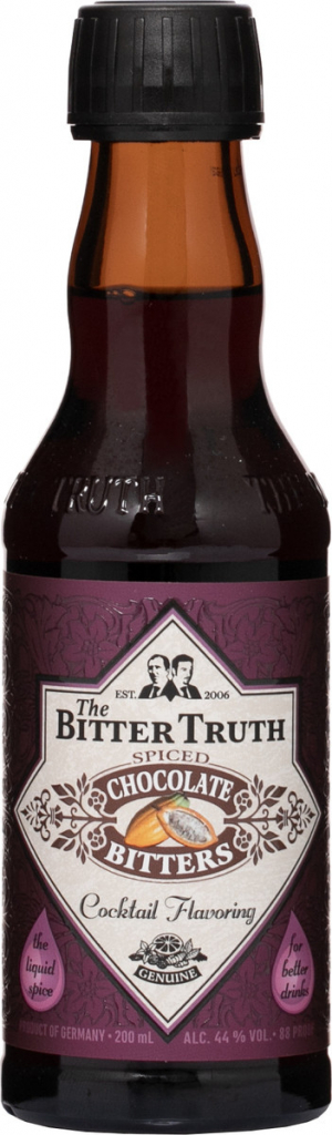 The Bitter Truth Chocolate Bitters 44% 0,2 l (čistá fľaša)