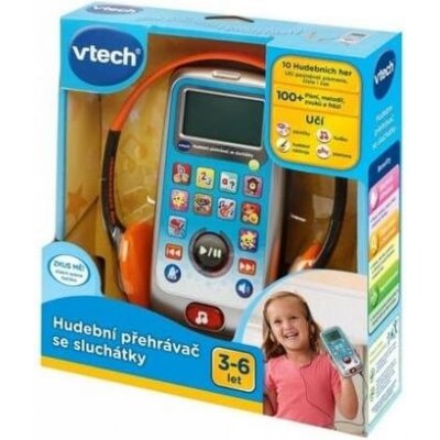 Vtech Hudební přehrávač se sluchátky CZ