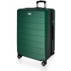 AVANCEA Škrupinový cestovný kufor DE2966 zelený L 76x50x33 cm