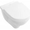 Villeroy & Boch Závesné WC so sedadlom Targa Style, bez splachovacieho kruhu, 35 × 36 × 56 cm, 1000322