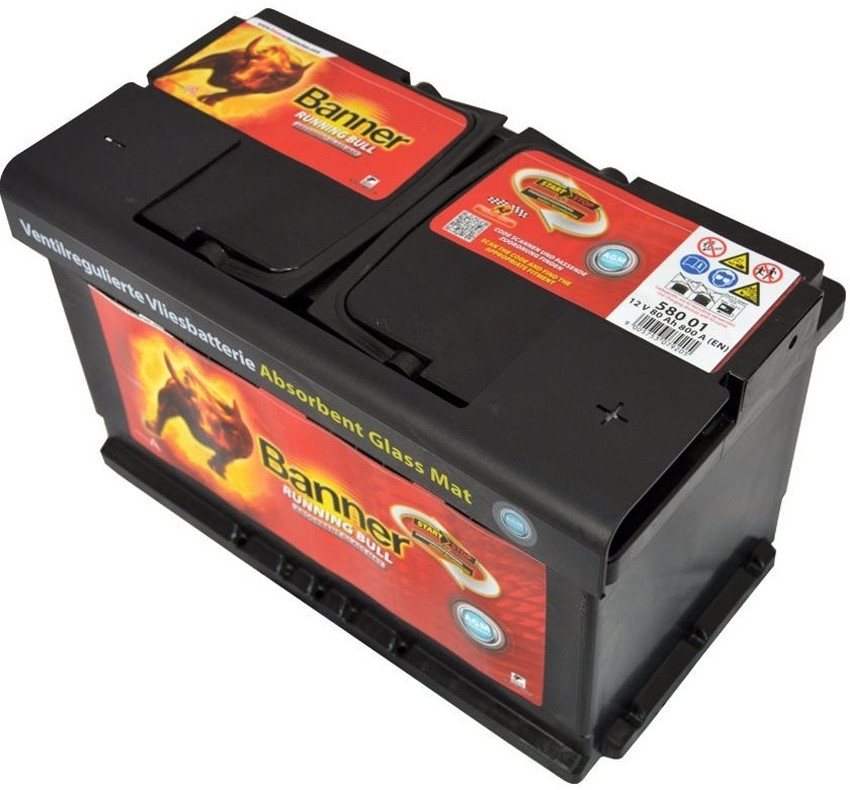 Banner Running Bull AGM 580 01 Autobatterie 80Ah 12V, 142,90 €