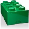 LEGO® Úložný box 25 x 50 x 18 cm tmavě zelená