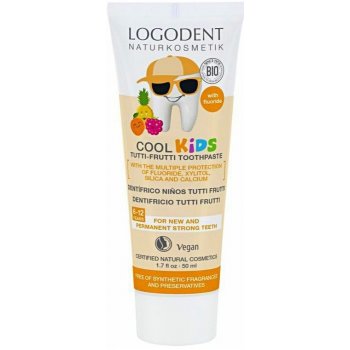 Logona COOL KIDS zubný gél Tutti Frutti 50 ml