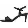 Tamaris 1-28008-42-020 dámske sandále na podpätku čierne