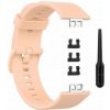 Řemínek BStrap Silicone pro Huawei Watch Fit, sand pink (STR00319)