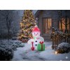 marka niezdefiniowana Nafukovací snehuliak LED 180 CM *0387