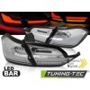 Tuning-tec Zadné LED svetlá CHROME pasuje na FORD FIESTA MK8 17-21 HATCHBACK