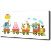Foto obraz na plátne do obývačky Veselý vlak 100x50 cm