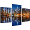 Obraz žiariace mesto (Obraz 90x60cm)
