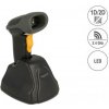 Delock Čtečka čárových kódů 2,4 GHz, 1D a 2D, s nabíjecí stanicí - Více jazyků 90550