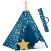 Nukido 740121 Detský teepee s osvetlením – modrý