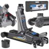 Zdvihák hydraulický pojazdný nízky 2.500 kg, 85-380 mm, kufrík, GEKO