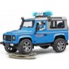 Bruder 02597 Police Land Rover Sound + Figurine