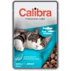 Calibra KAPSIČKA Premium cat Adult Pstruh & losos v omáčke 24x100g
